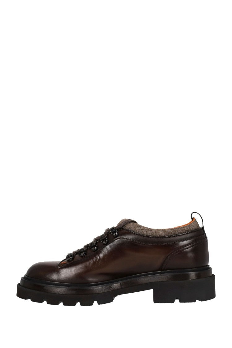 Santoni Alpine Leather Climber Shoes