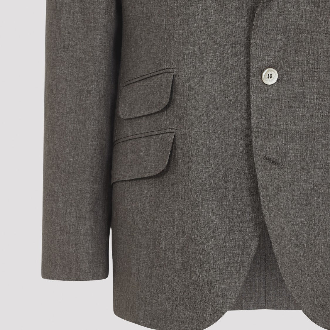 Brunello Cucinelli Nocciola Linen Jacket
