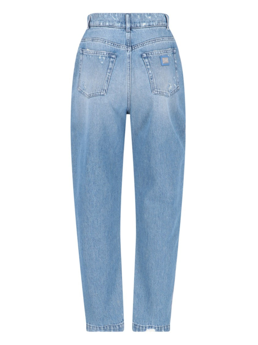 Dolce & Gabbana Amber' Jeans – Light Blue
