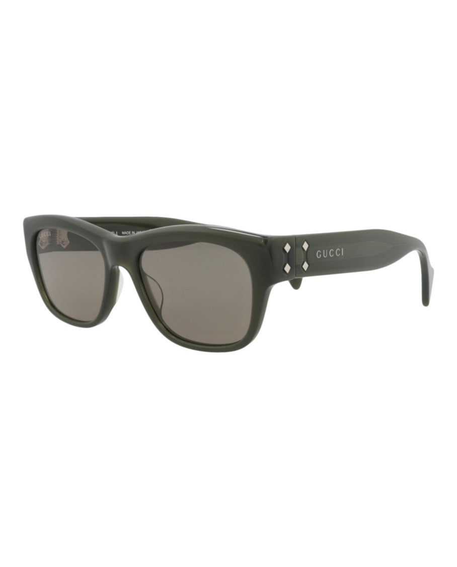 Gucci Square-Frame Recycled Acetate Sunglasses