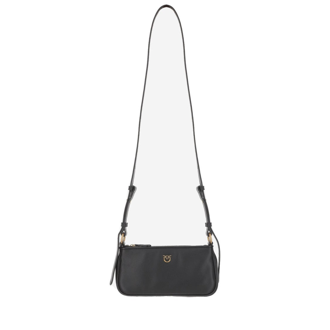 Pinko Mini Half Moon Baguette Leather Bag