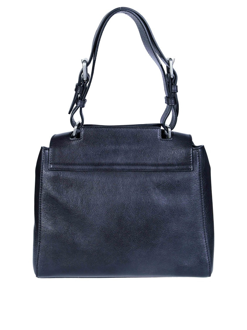 Orciani Sveva S Leather Shoulder Bag