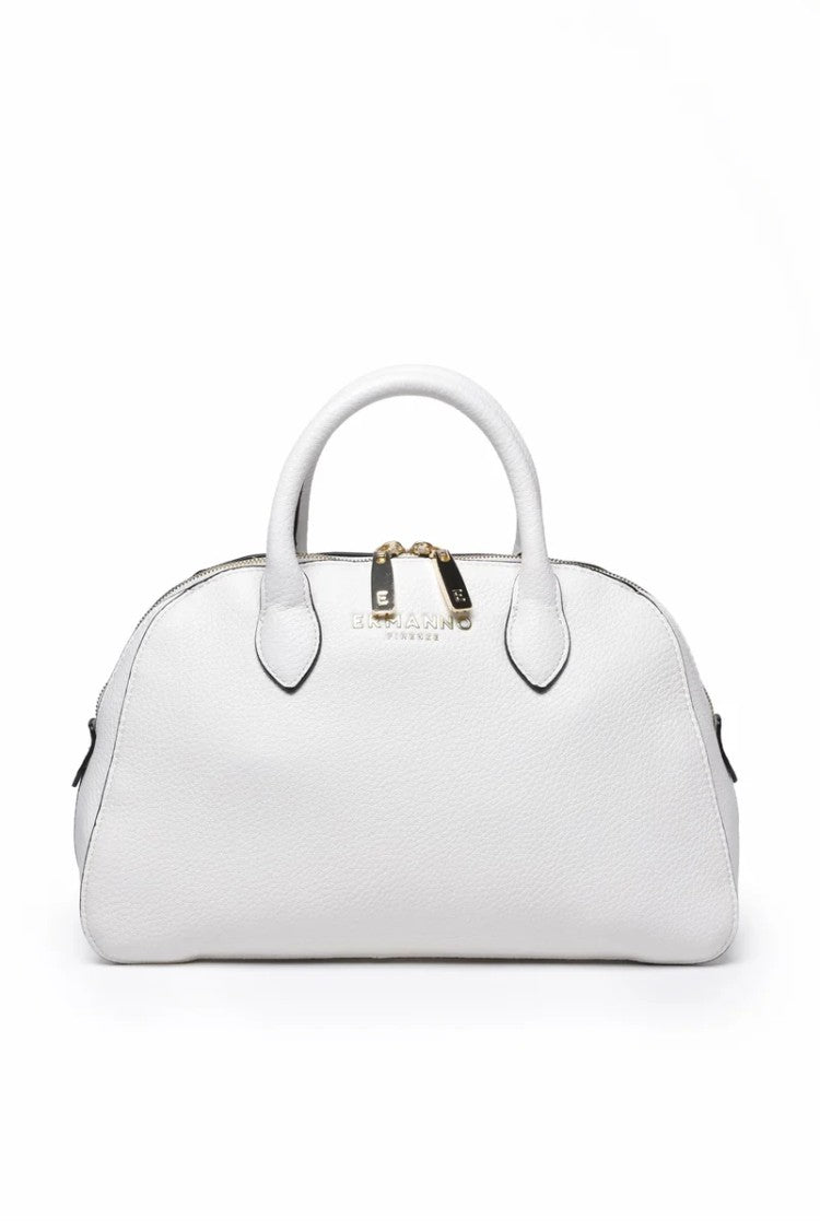 Ermanno Firenze Tiffany Bugatti Bag - White