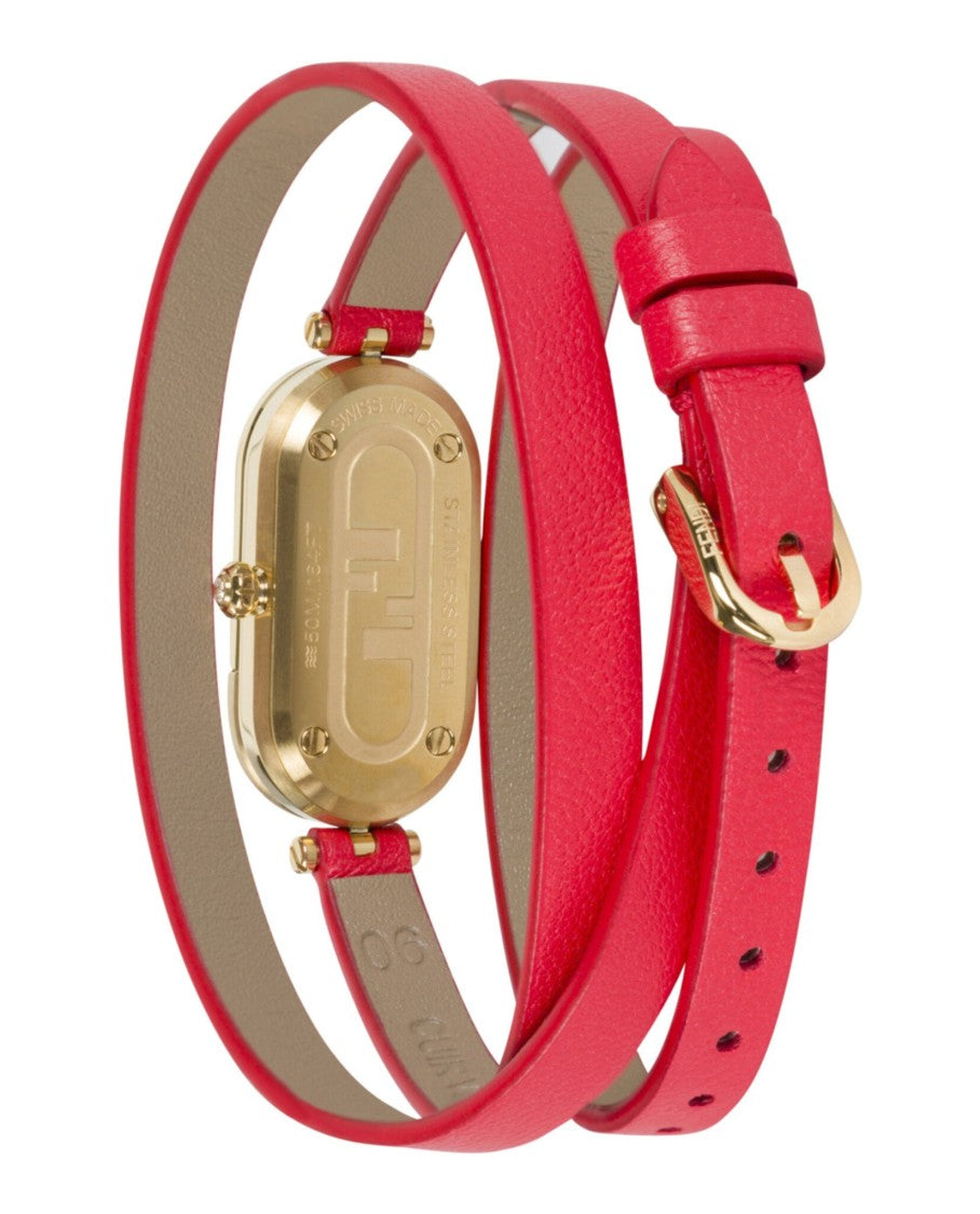 Fendi O'lock Leather Watch