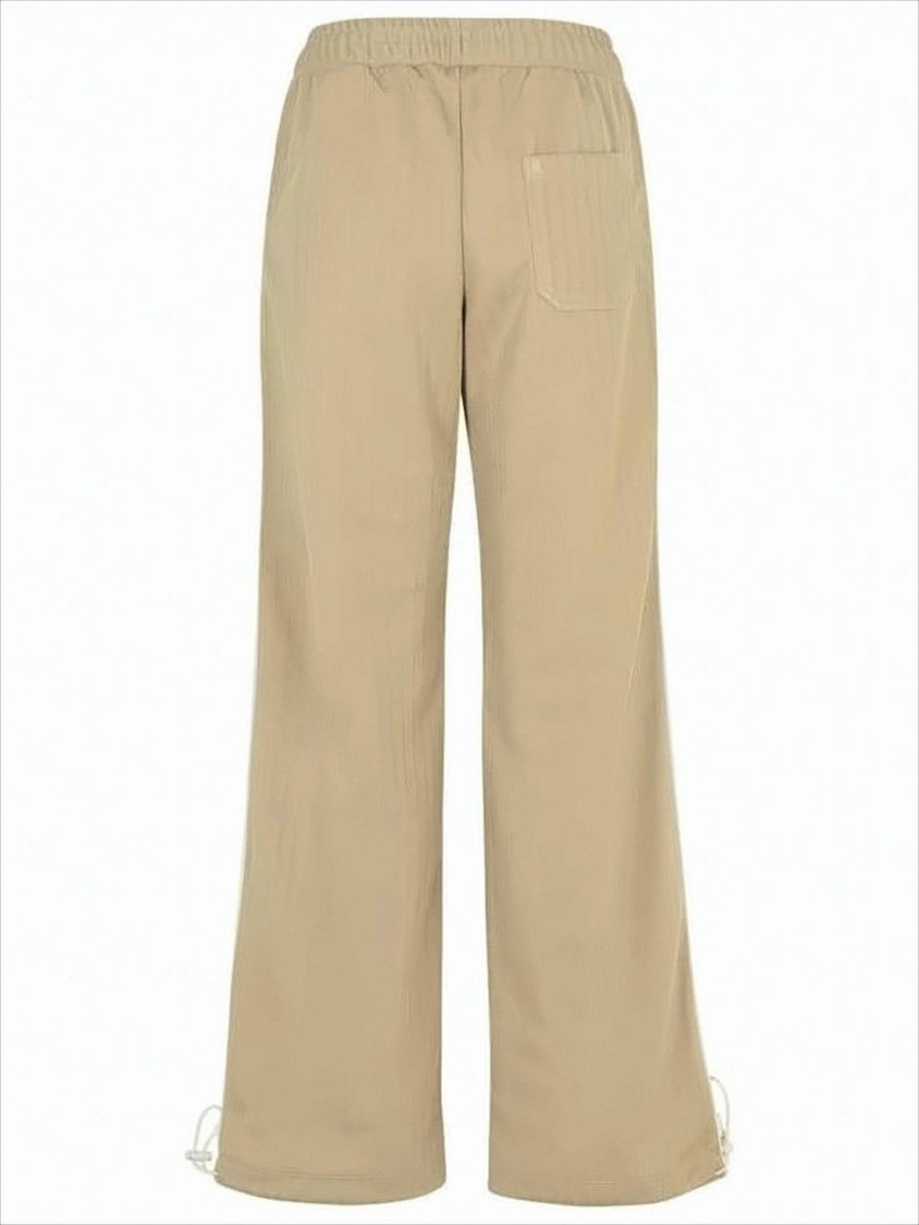 Golden Goose Wide-Leg Relaxed Fit Pants With Drawstring Hem