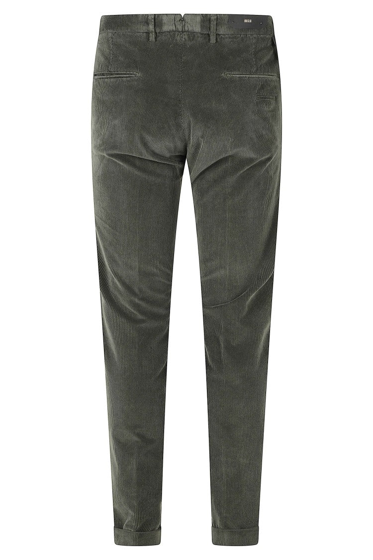 Briglia Military 1000R Tencel Velvet Straight-Leg Pants