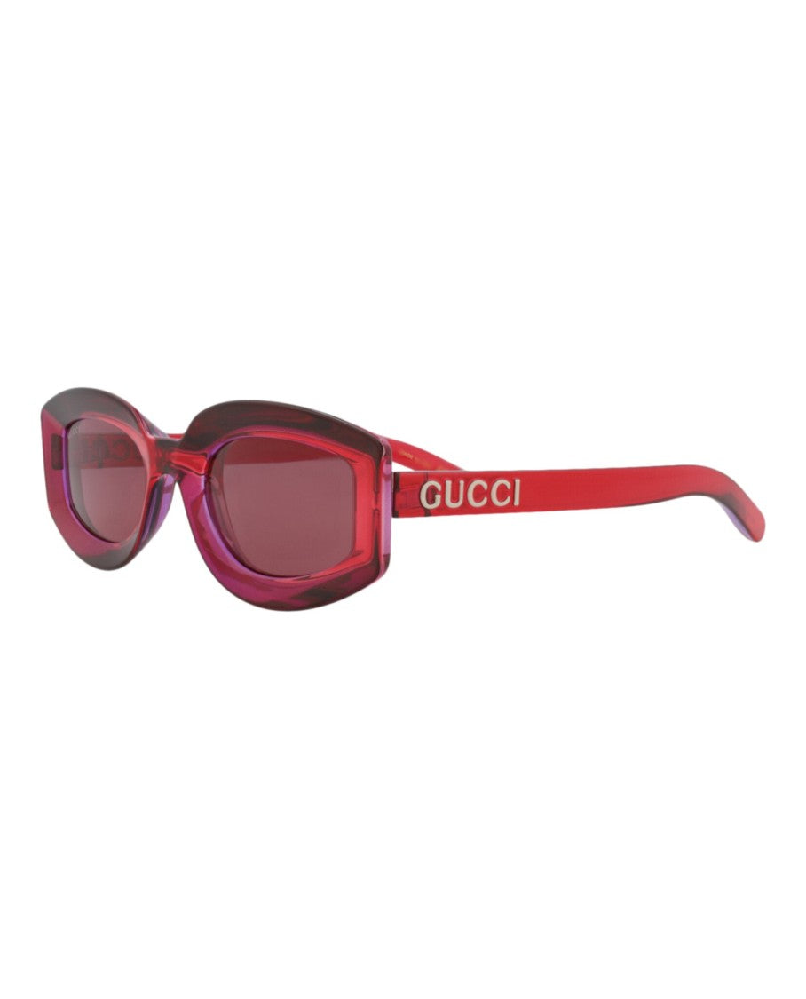 Gucci Cat Eye-Frame Injection Sunglasses