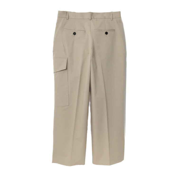 Paul Smith Relaxed Fit Beige Cargo Pants With Straight Leg Design