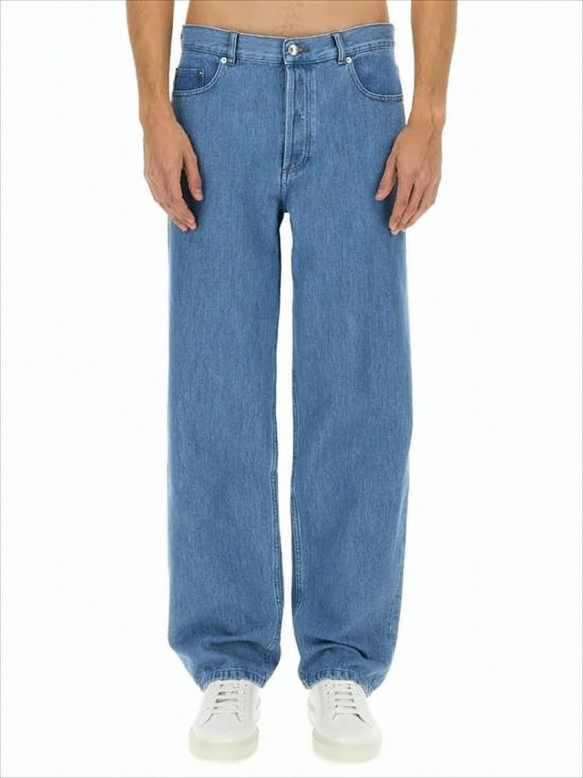 A.P.C. Mid-Rise Straight-Leg Denim Pants