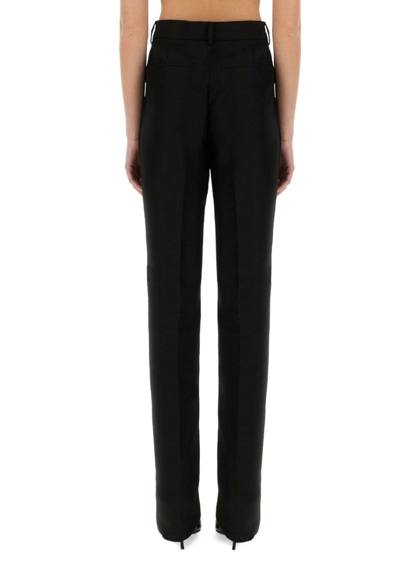 Sportmax Straight-Fit Tailored Pants With Minimalist Design