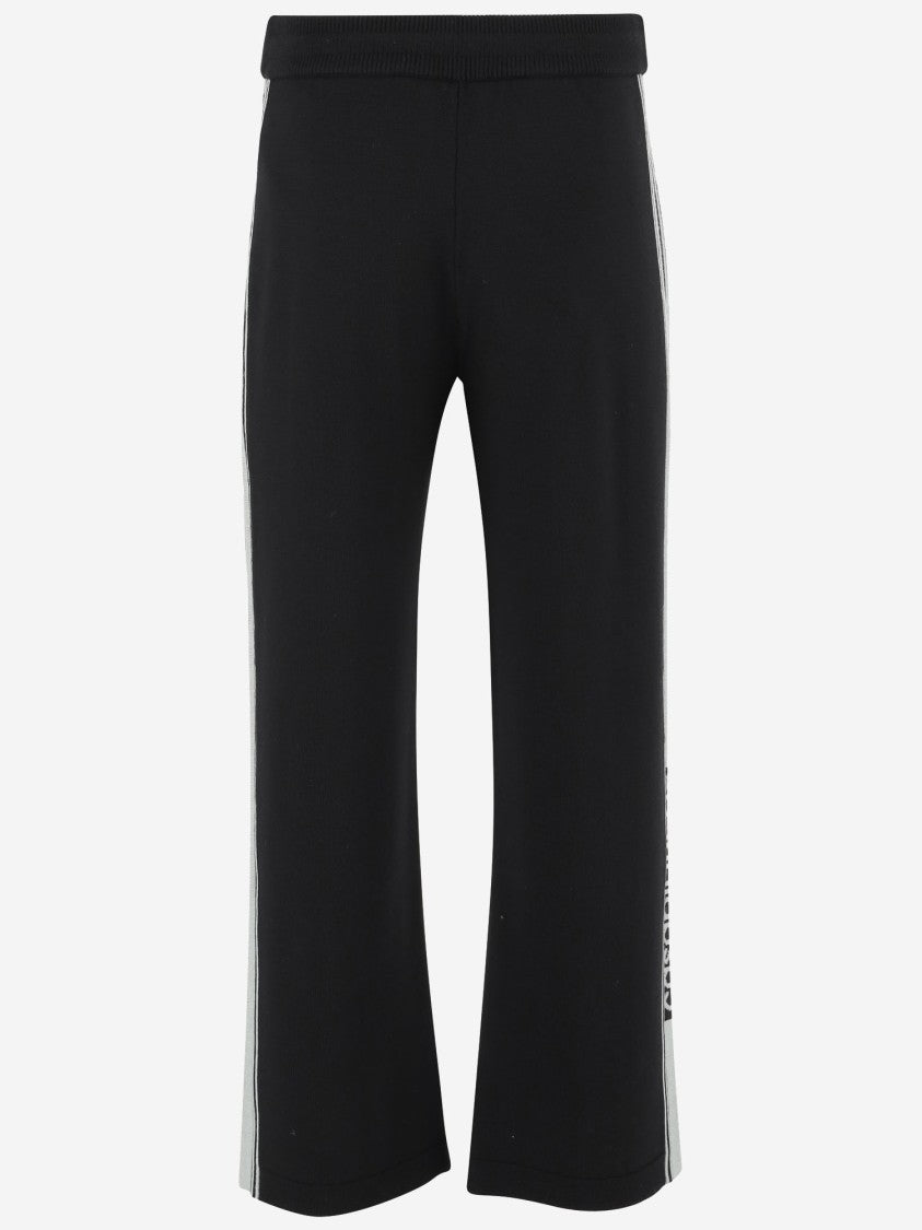 Casablanca Relaxed Fit Merino Wool Pants