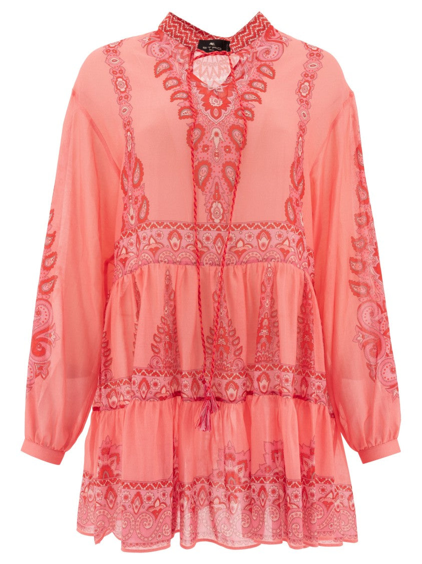 Etro Paisley Blouse With Flared Silhouette