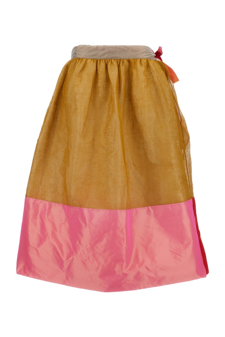 Daniela Gregis Multicolor Reversible Balloon Skirt