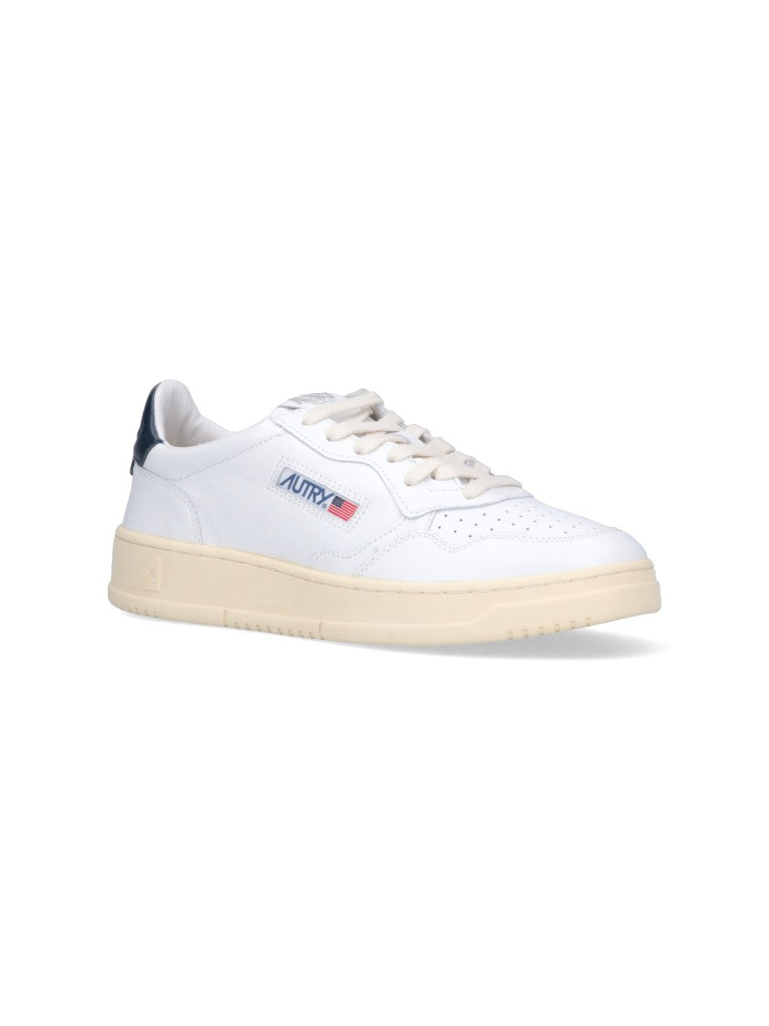 Autry "Medalist" Low-Top Sneakers White