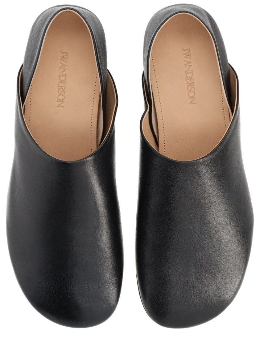 J. W. Anderson Minimalist Lambskin Leather Slippers