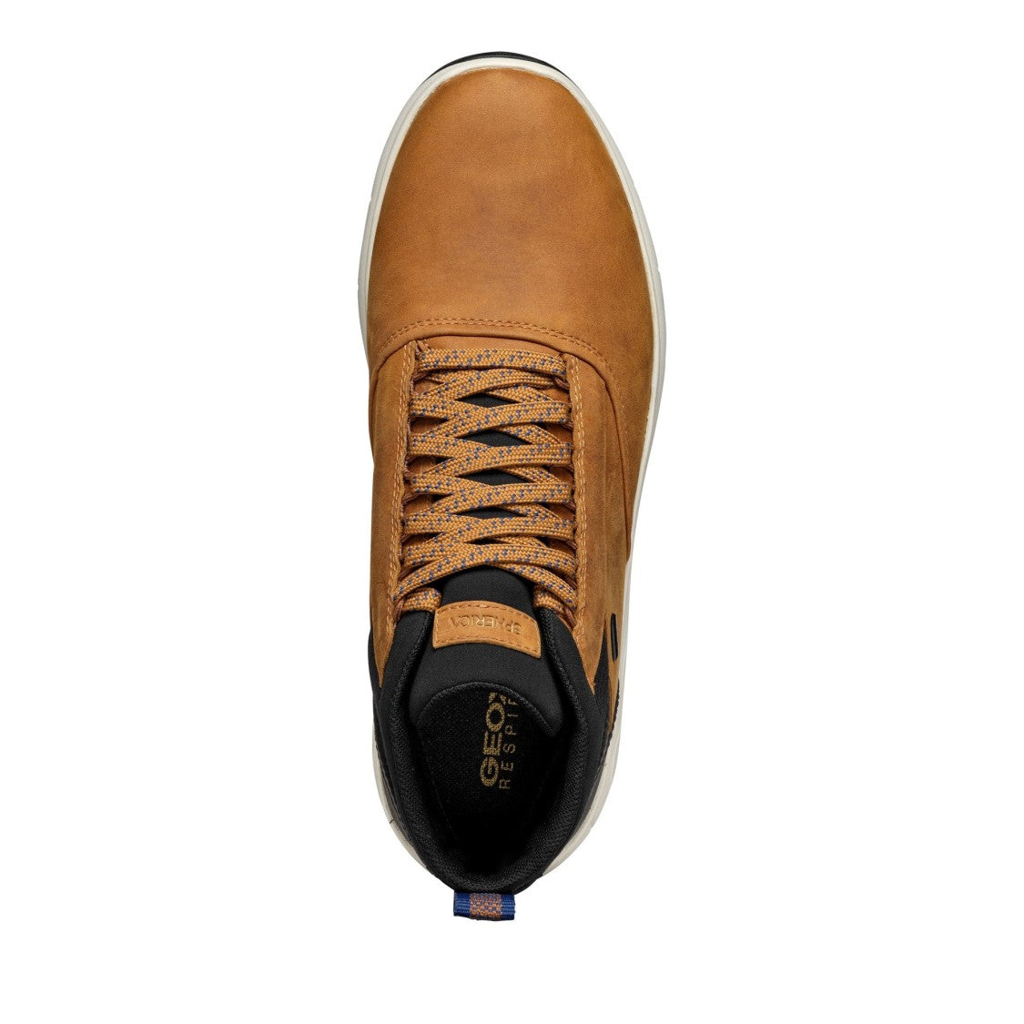 Geox Spherica Brown Lace-Up Leather Ankle Boots