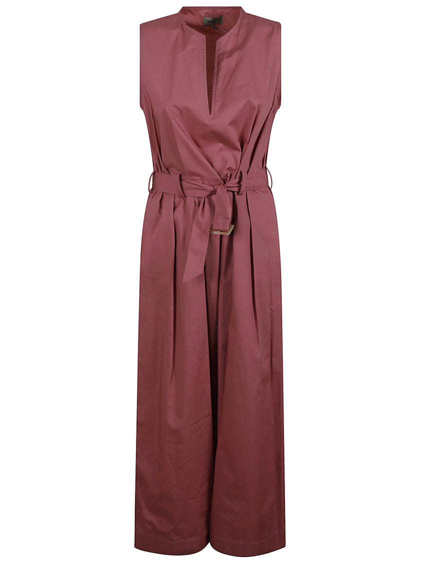 Woolrich Rose Cotton Midi Dress