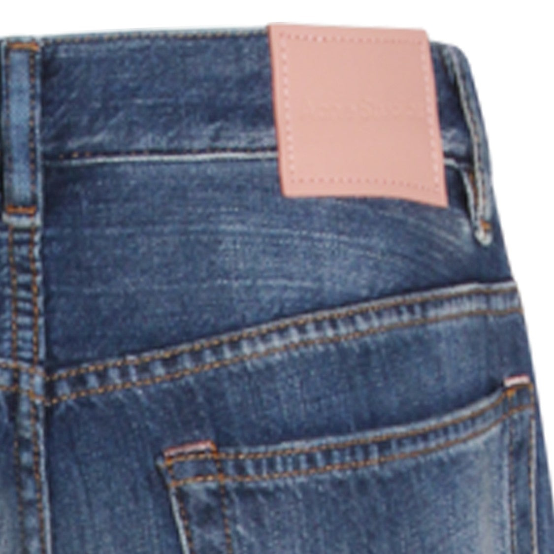 Acne Studios High-Waisted Wide-Leg Jeans With Vintage Wash And Distressing