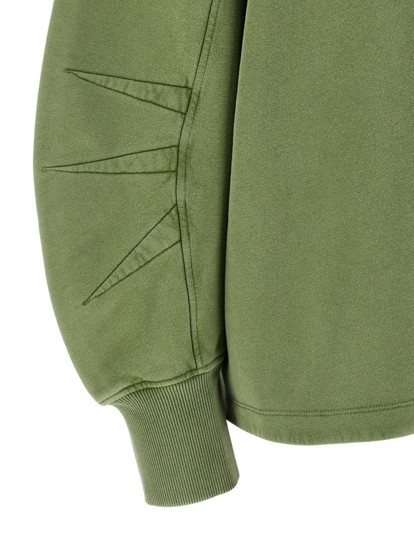 The Attico Shaped Slit Sweatshirt
