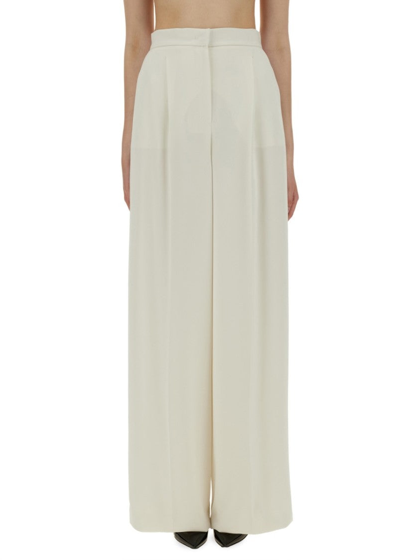 Max Mara High-Waisted Wide-Leg Pants With Minimalist Design
