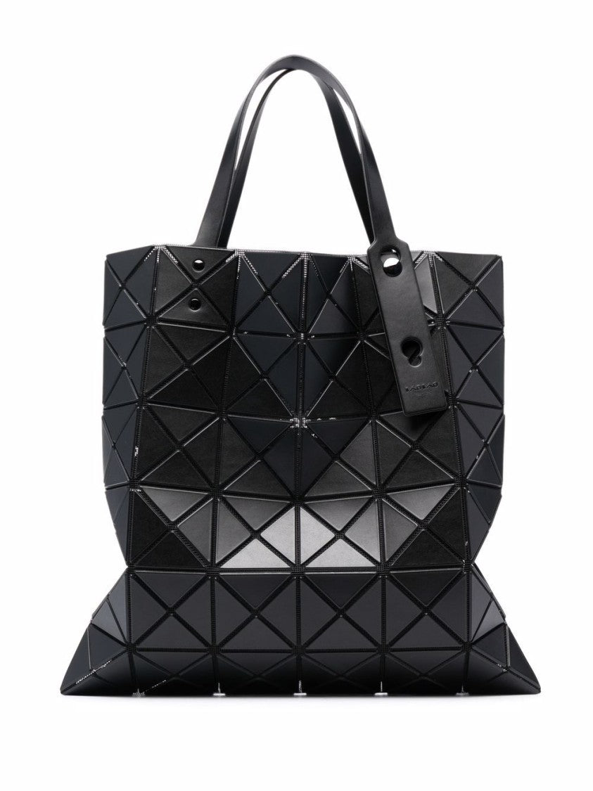Bao Bao Issey Miyake Geometric Structured Black Shoulder Bag