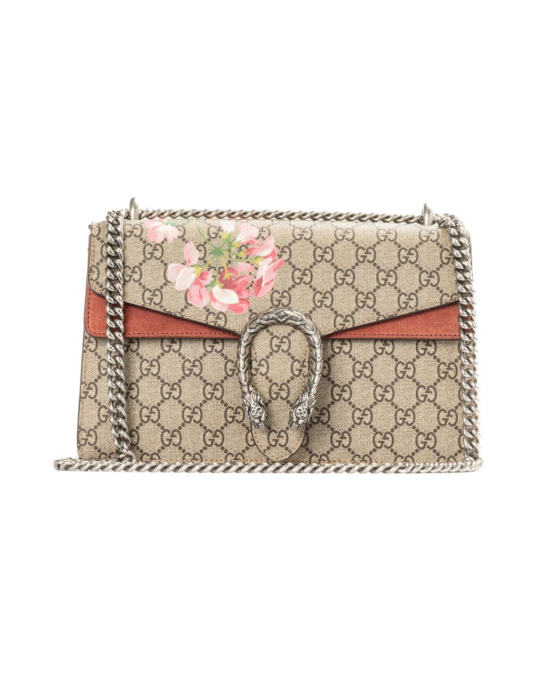 Gucci Medium Gg Supreme Canvas Dionysus Bloom Shoulder Bag