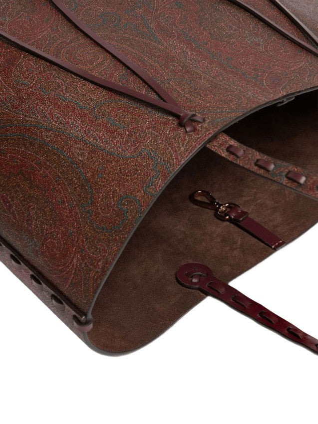 Etro Paisley Jacquard Medium Shopping Tote