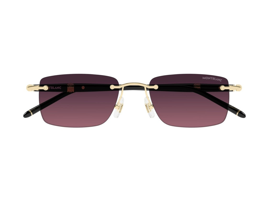 Montblanc Mb0344s Rimless Square Sunglasses