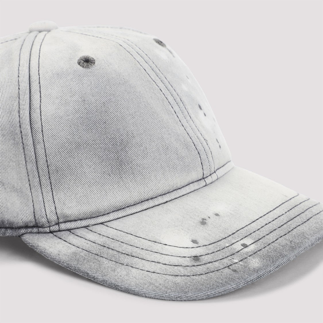 Our Legacy Grey Polyester Cotton Cap