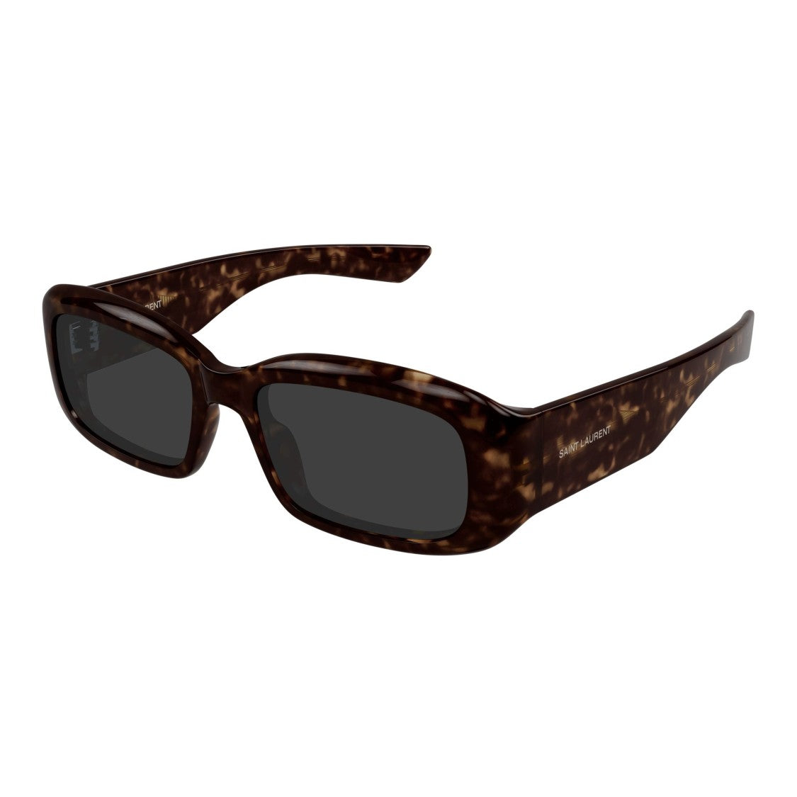 Saint Laurent Sl 809 Rectangular Tortoiseshell Sunglasses