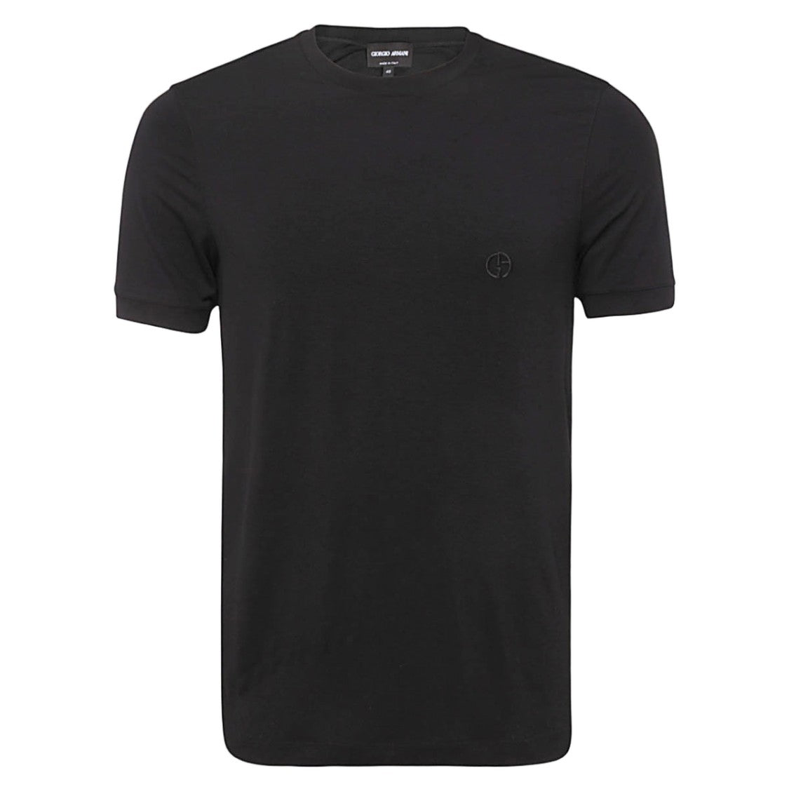 Giorgio Armani Regular Fit Black T-Shirt