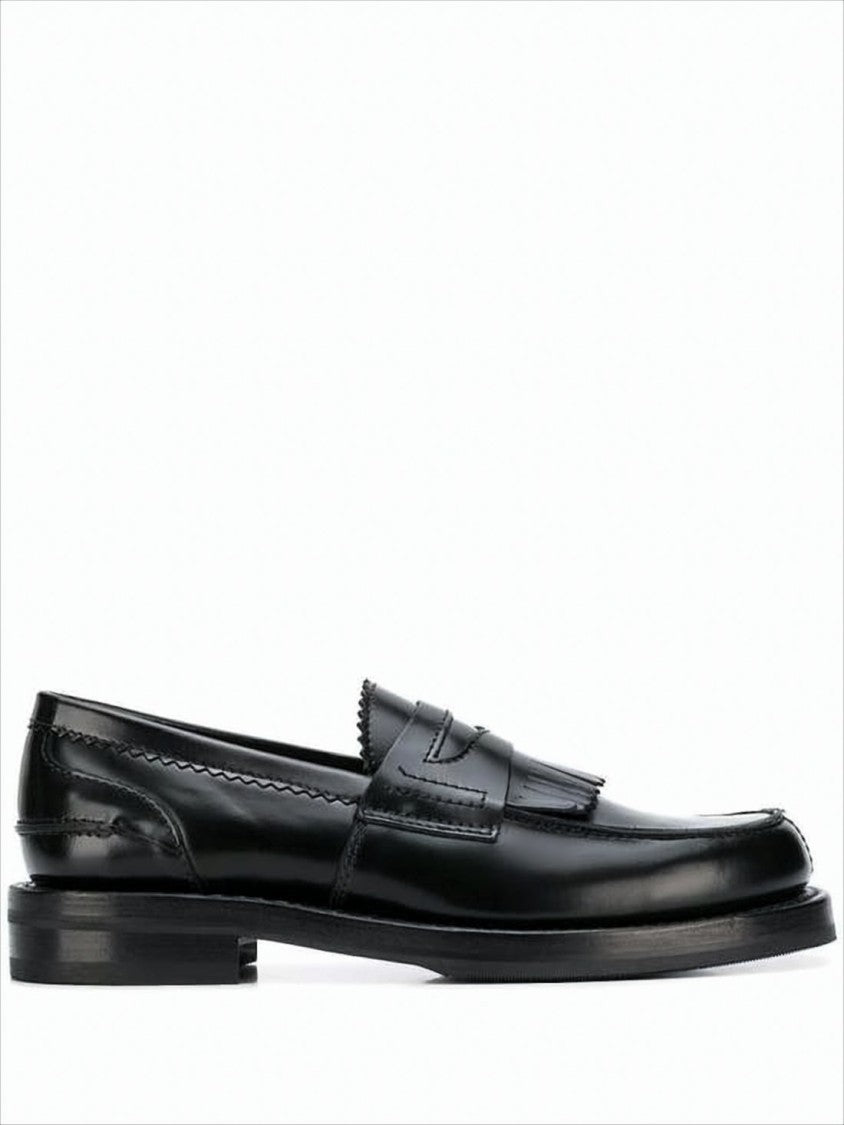 Our Legacy Polished Leather Loafers With Penny Strap