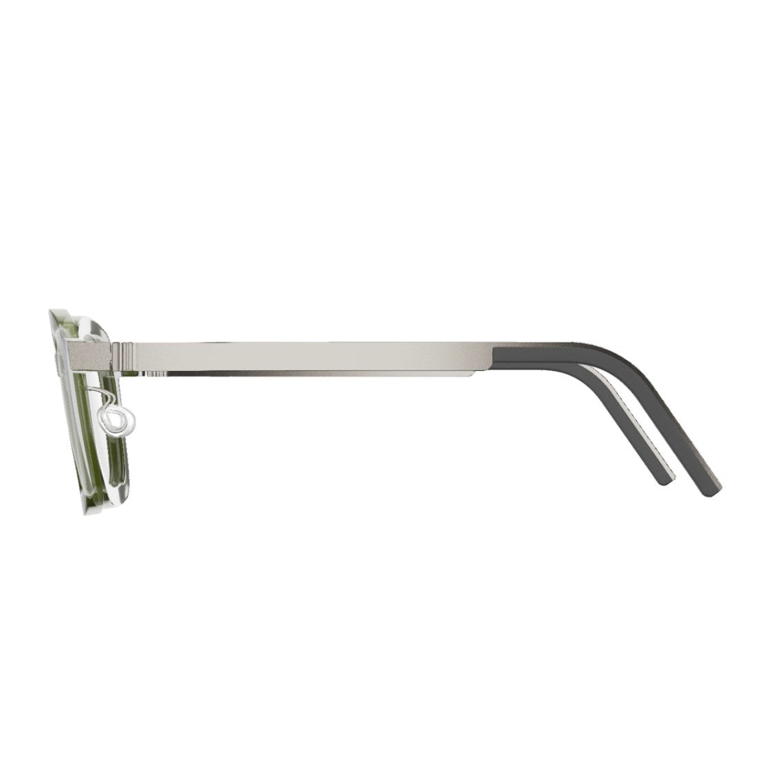 Lindberg Green Acetanium Acetate Geometric Sunglasses