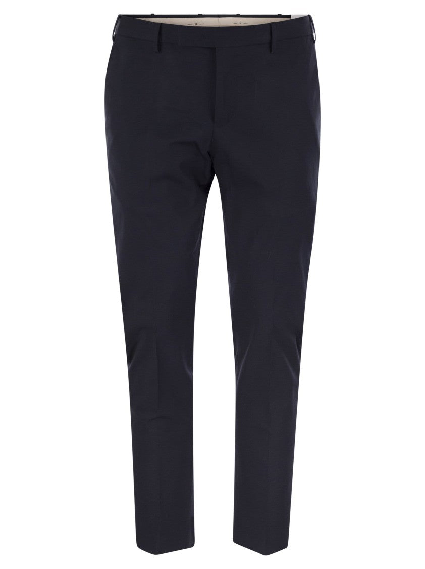 Pt Torino Dieci - Stretch Cotton Trousers