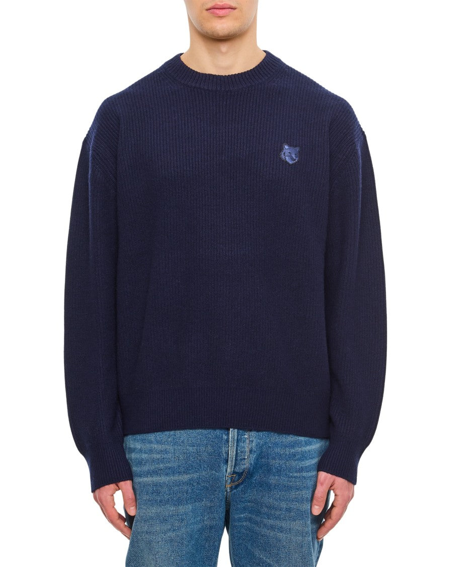 Maison Kitsuné Bold Fox Head Patch Comfort Ribbed Jumper