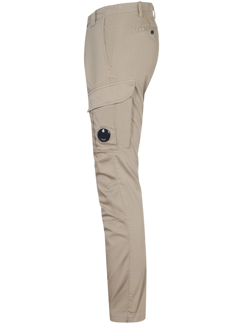 C.P. Company Sateen Stretch Cargo Lens Pants