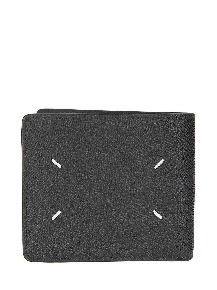 Maison Margiela Black Leather Wallet