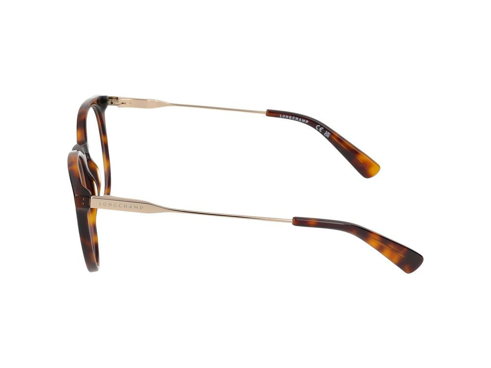 Longchamp Havana Lo2720 Acetate Round Eyeglasses