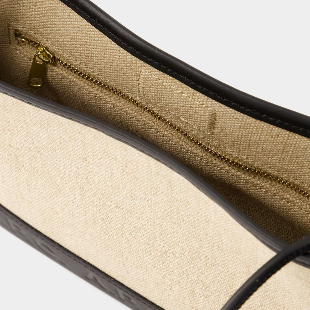 A.P.C. Helene Shoulder Bag - Canvas - Black