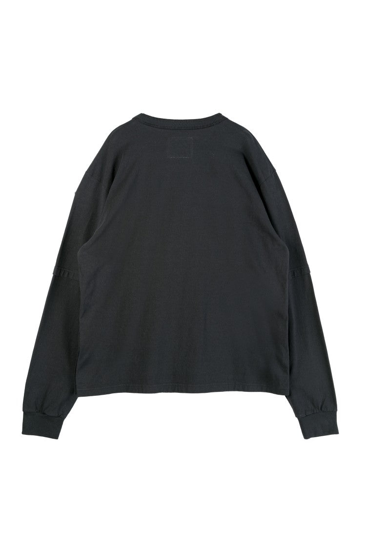 Sacai X Carhartt Wip Cotton Jersey Long-Sleeve T-Shirt