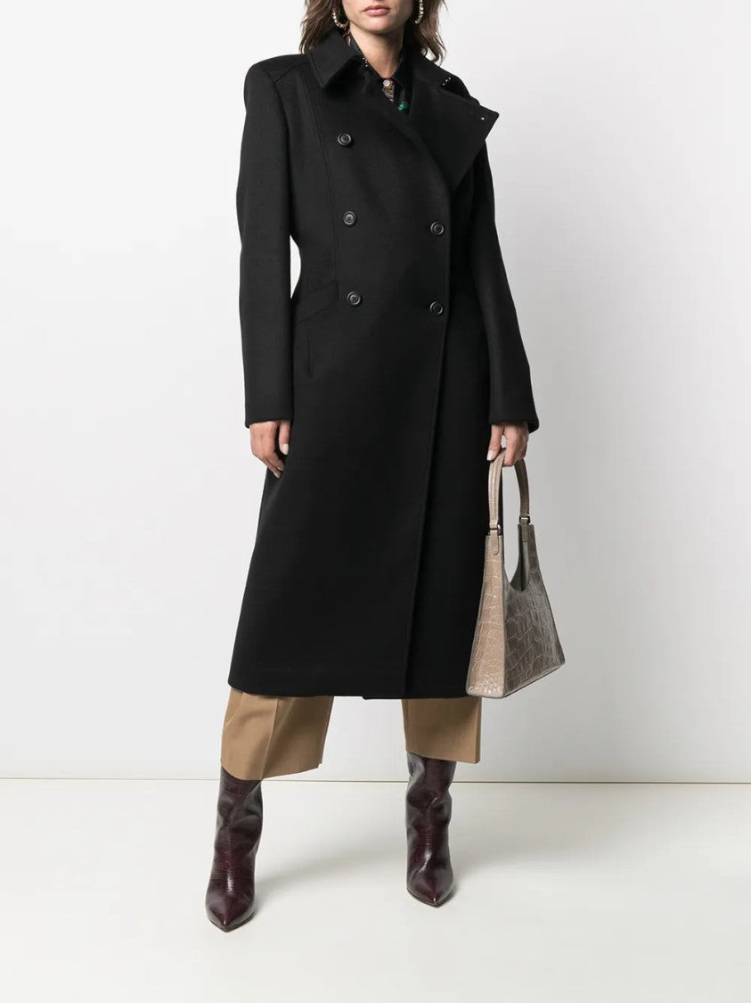 Alberta Ferretti Structured Clean Silhouette Minimal Detailing Coat
