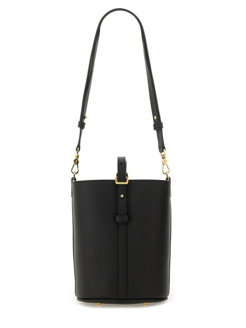 Patou Leather Bucket Bag