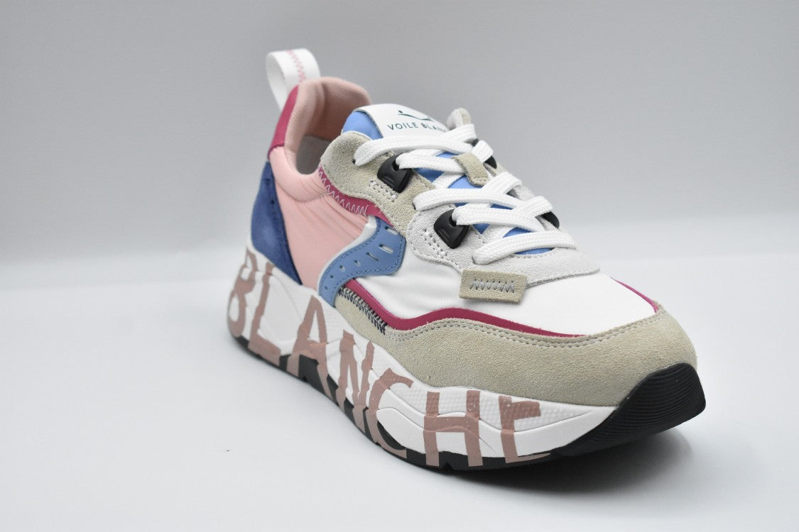 Voile Blanche Sneakers With Laced Closure