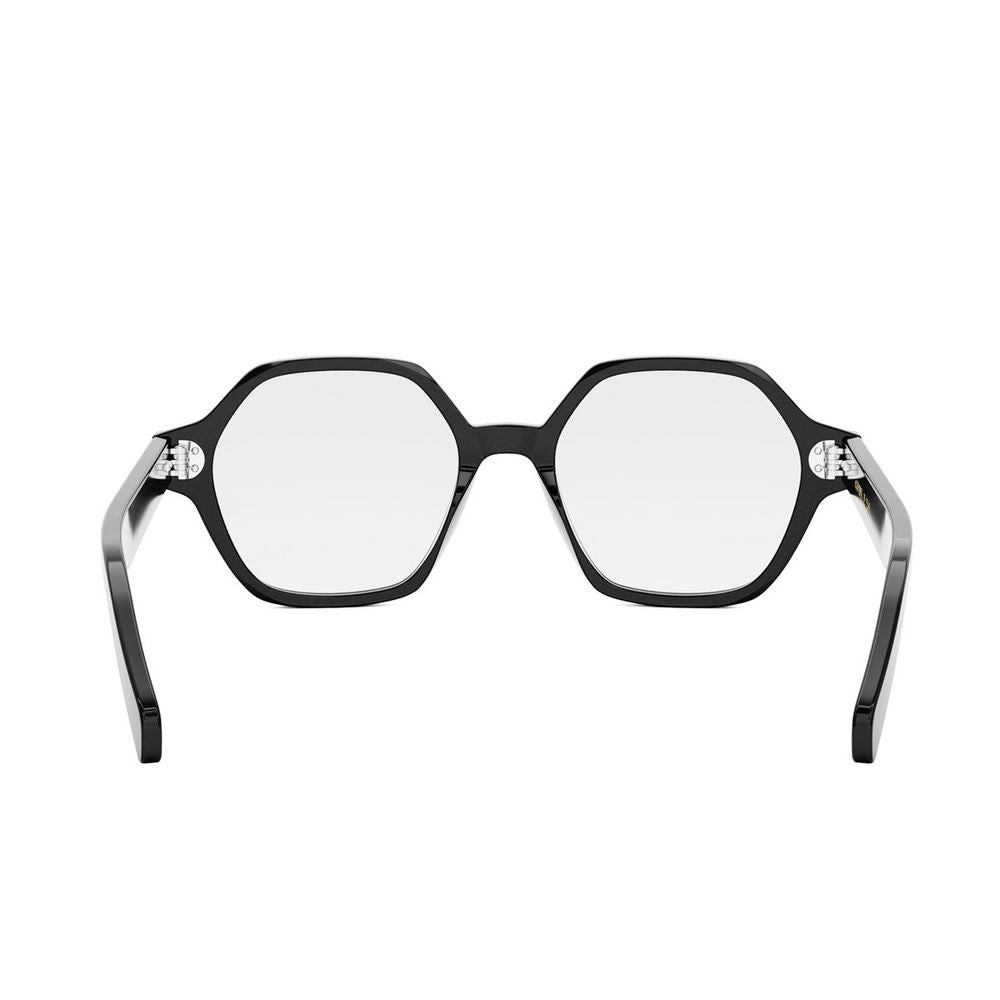 Celine Thin Square Geometric Acetate Optical Glasses