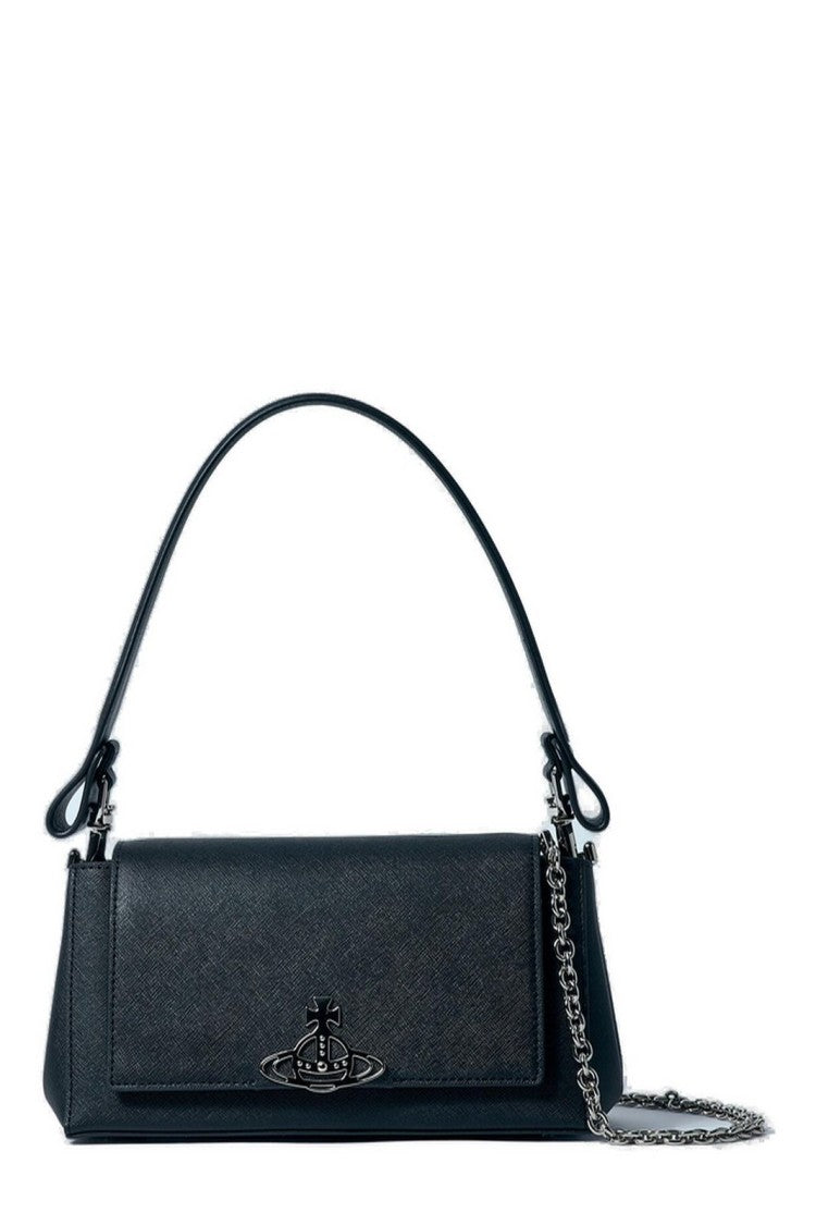 Vivienne Westwood Hazel Shoulder Bag – Black