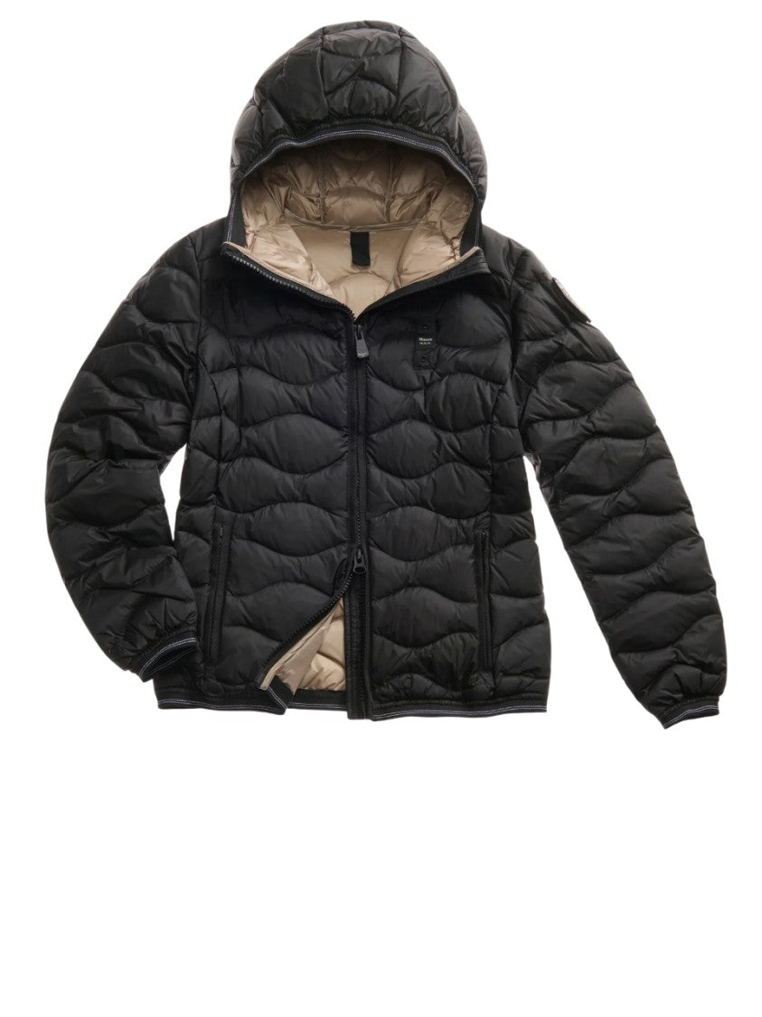 Blauer Flared Fit Water-Repellent Quilted Down Jacket