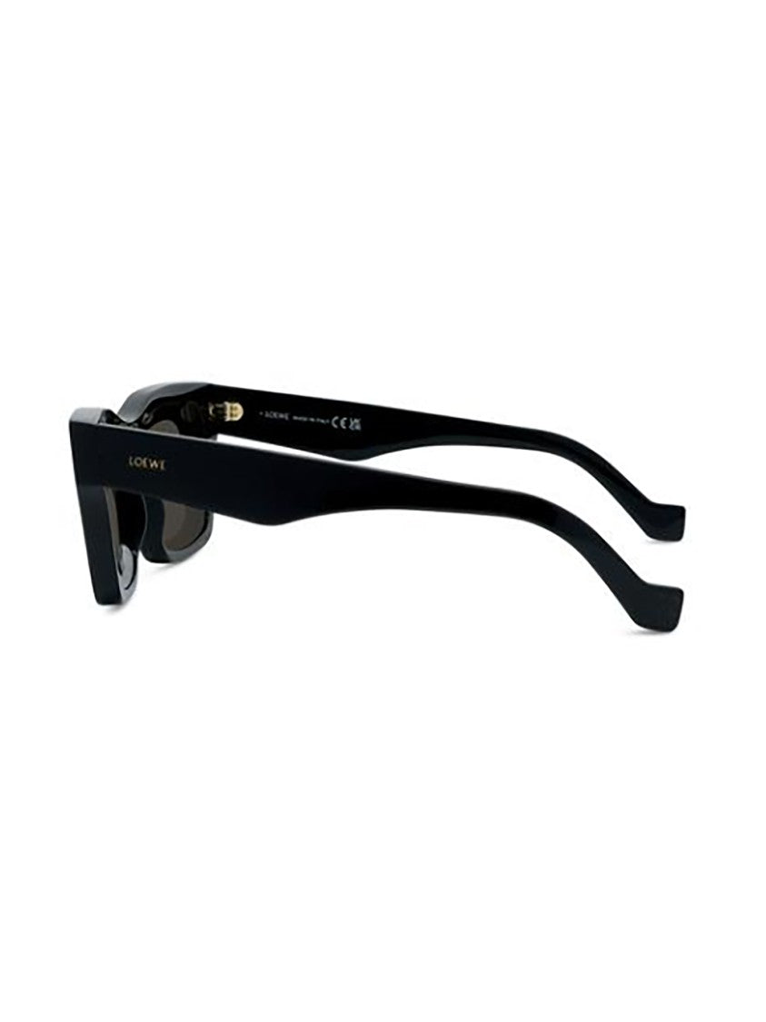 Loewe Black Lw40169i Rectangular Gold Sunglasses