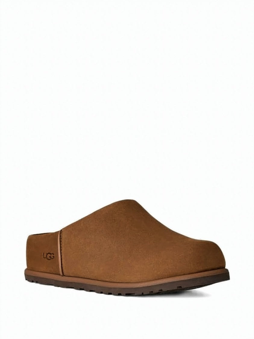 Ugg Nubuck And Leather Slip-On Clog From Ugg