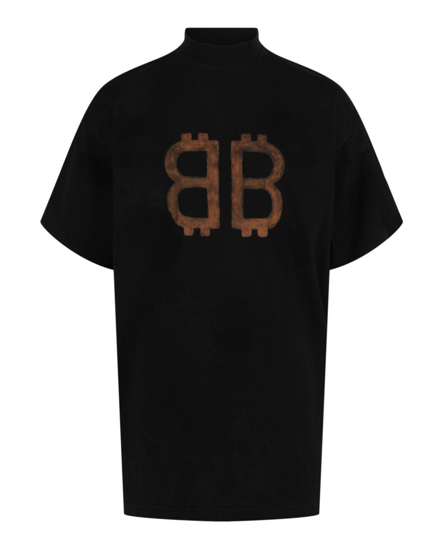 Balenciaga Crypto Bleach Vintage Oversized T-Shirt