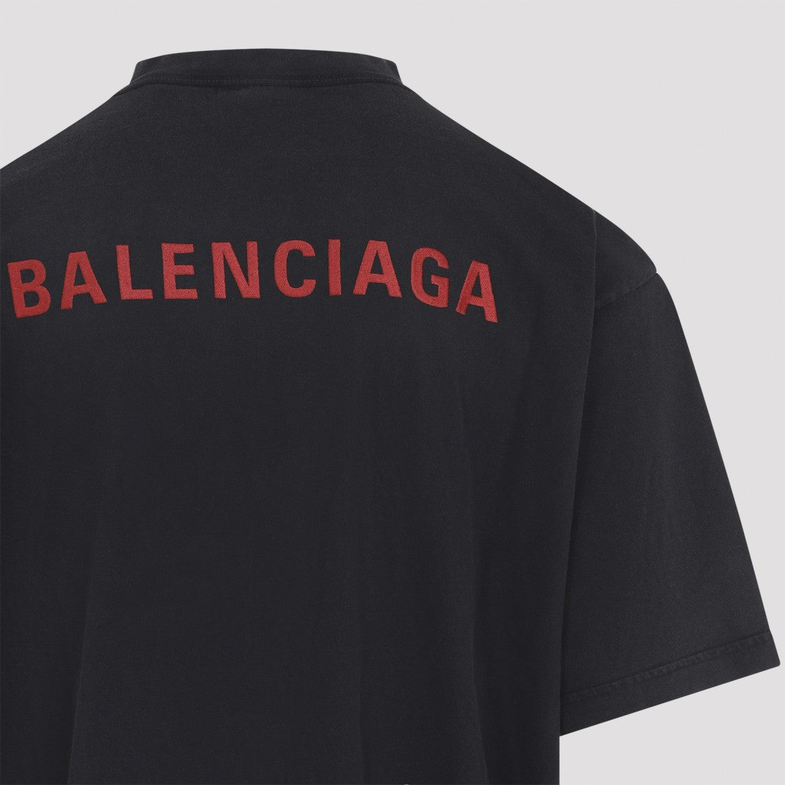 Balenciaga Black Oversized Short-Sleeve T-Shirt